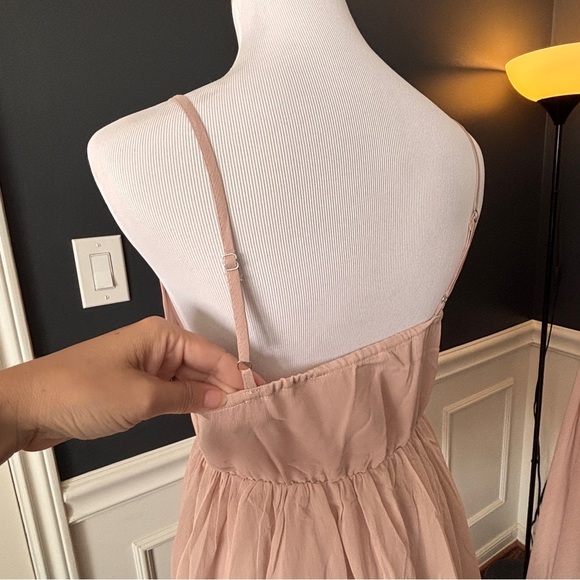 Commense Blush Ruffle Mini Dress - Picture 5 of 10